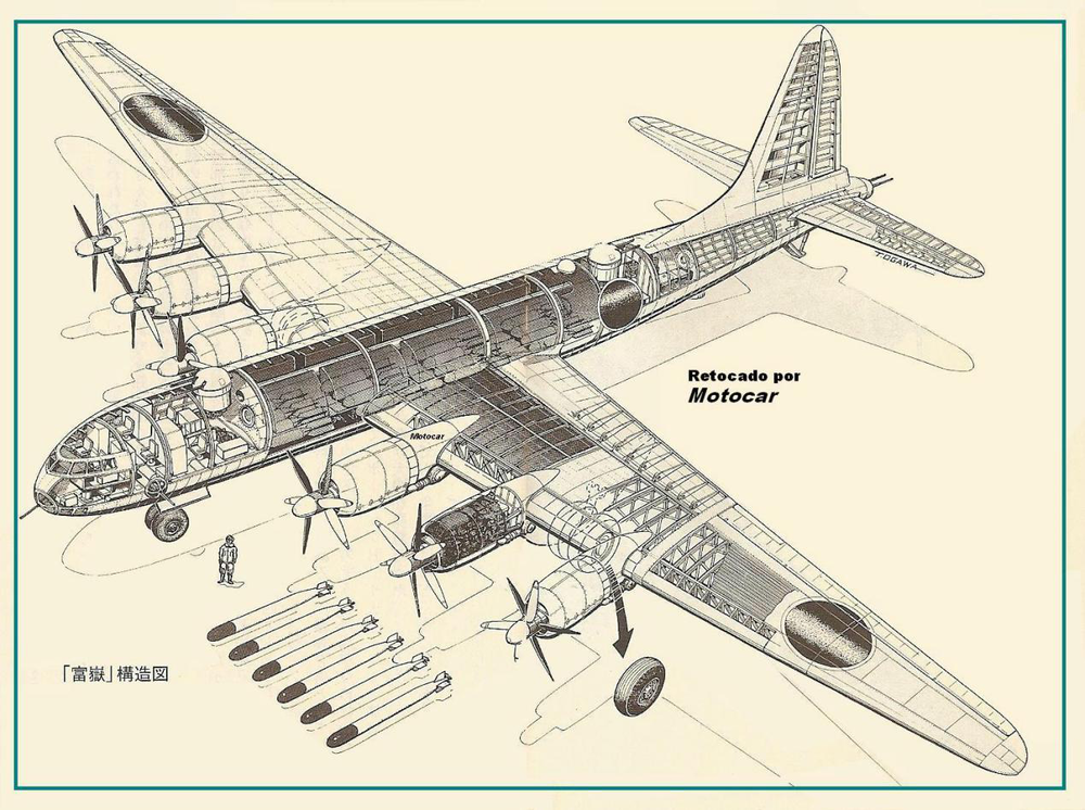 二战中,日本究竟在重型轰炸机上点出了什么怪胎