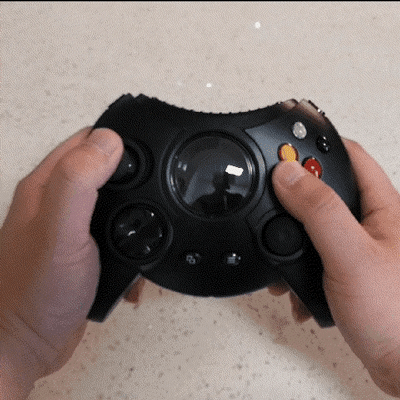 往日重现?xbox 初代 duke手柄 复刻版,开箱,体验