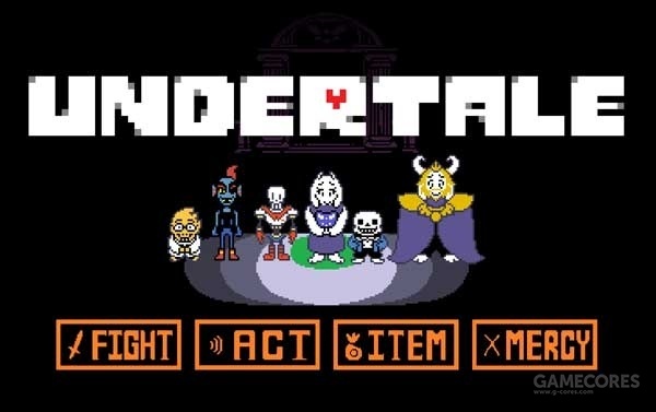 曾获2015年度rpg提名的《undertale》