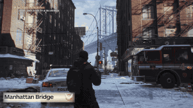 《全境封锁》游戏画面与真实纽约城对比