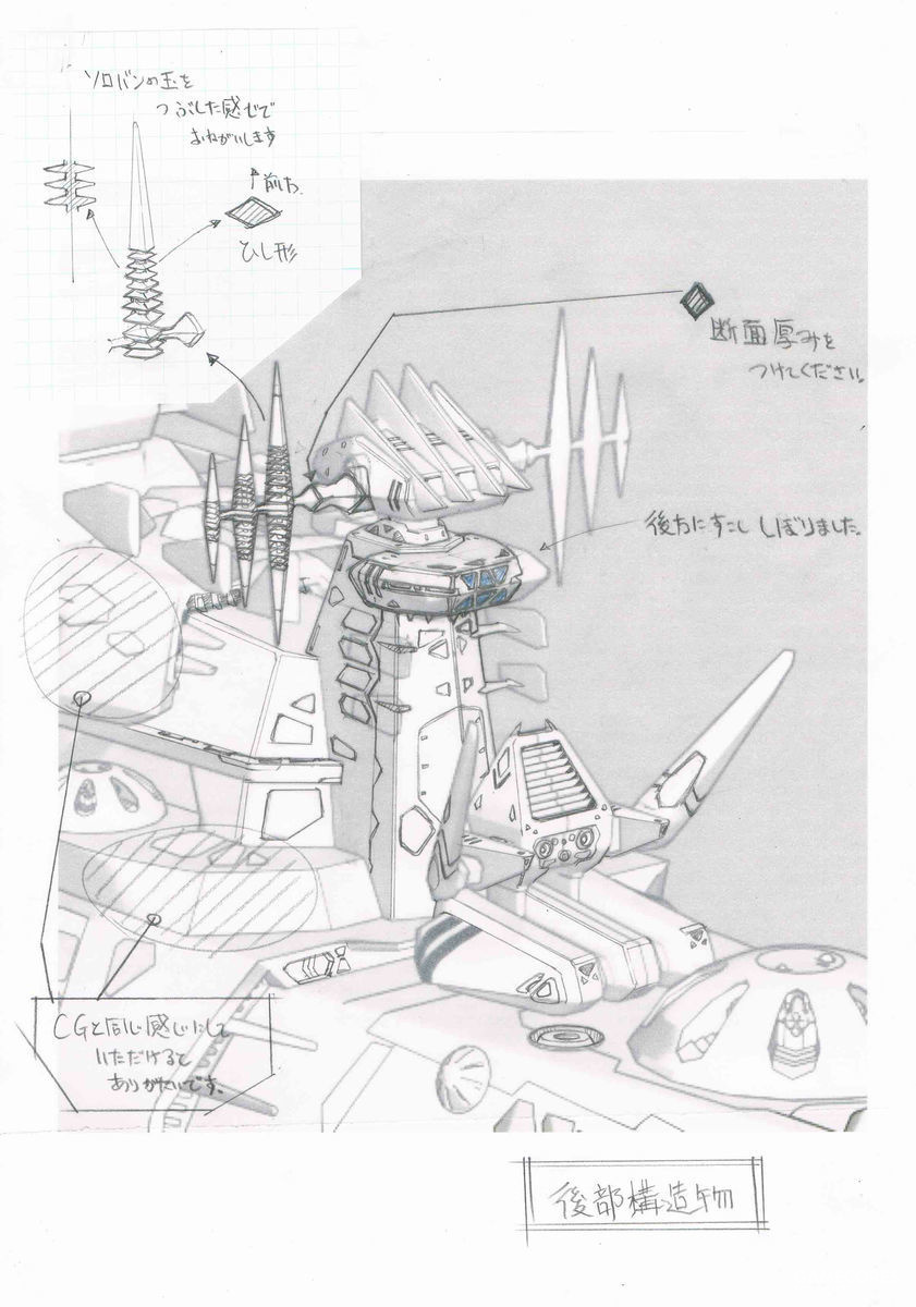 《宇宙战舰大和号 2202》中的那些精美的大战舰是如何