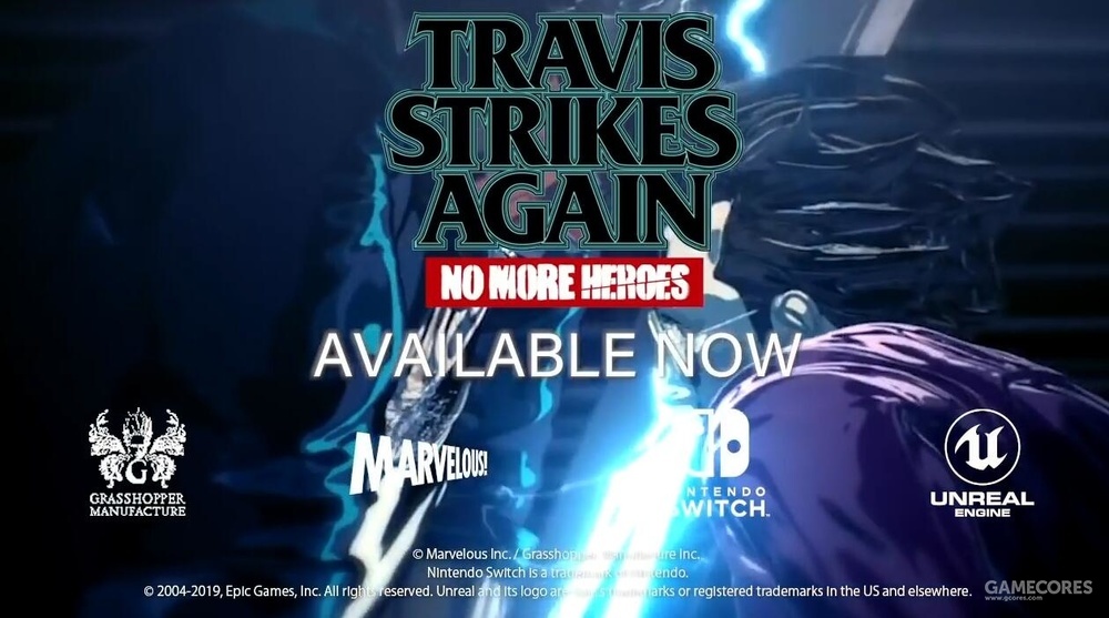 《英雄不再:travis strikes again》今日发布发售预告