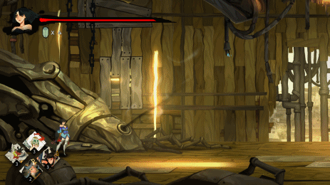 同样要对付妖魔,同样的2d横版act类型,同样的具有丰富色彩的画面,同样