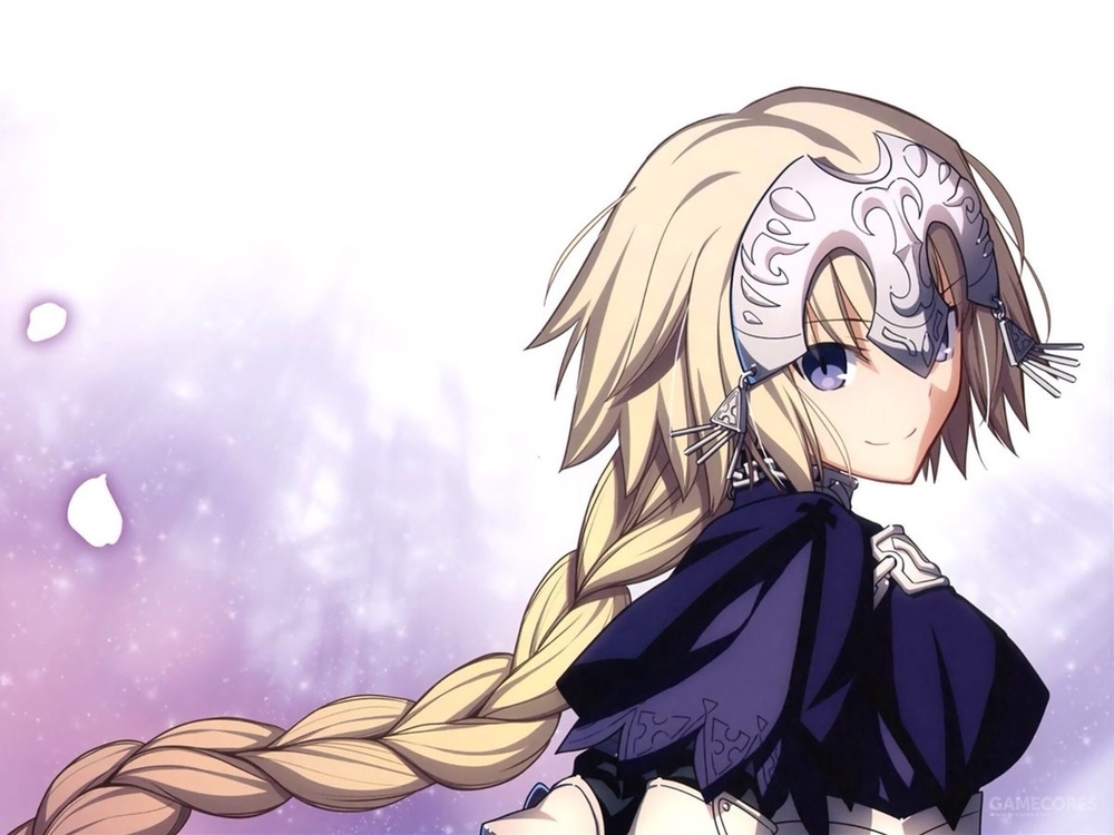 《fate/apocrypha,贞德是百年战争中的法国英雄,设定上是沉默冷静的