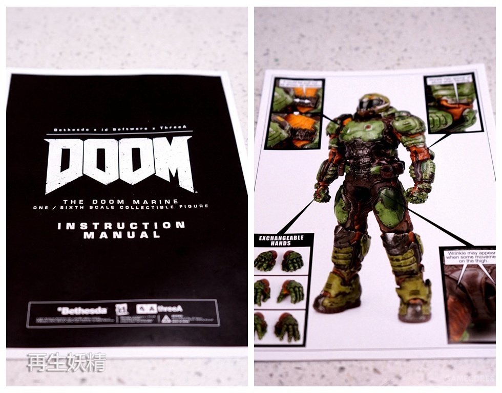 3a toys doom 毁灭战士执政官装甲 开箱把玩