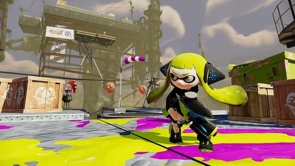 《splatoon》潮色轶事之二 拯救世界的偶像姐妹