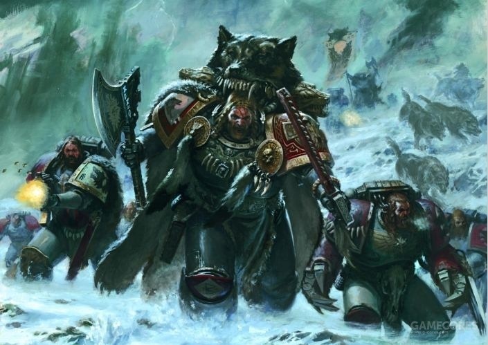 战锤40k:太空野狼与北欧神话