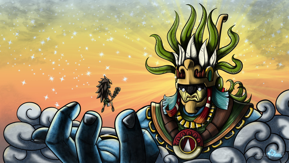 serge - almighty huitzilopochtli by team4taken from deviantart