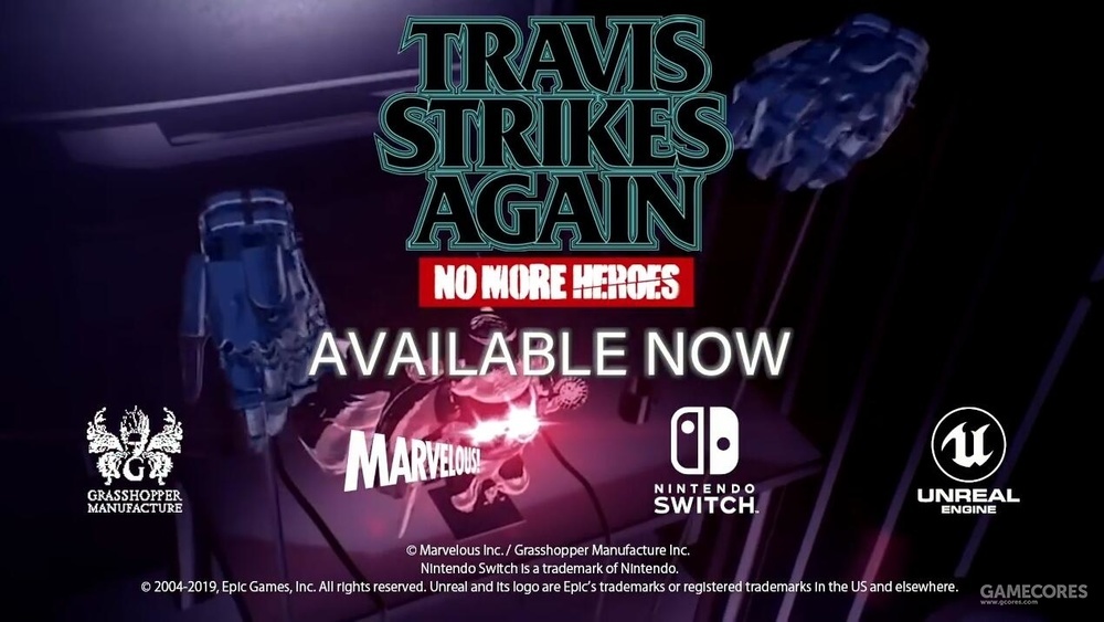 《英雄不再:travis strikes again》今日发布发售预告