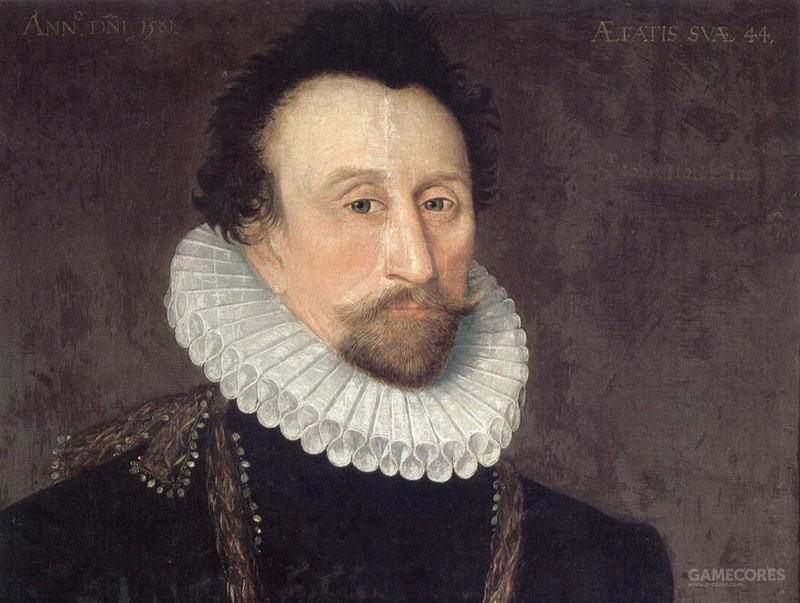 portrait of admiral sir john hawkins, 1581 (局部)