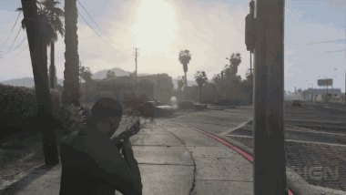 gta5的柏油马路钻出大鲨鱼太胡闹了