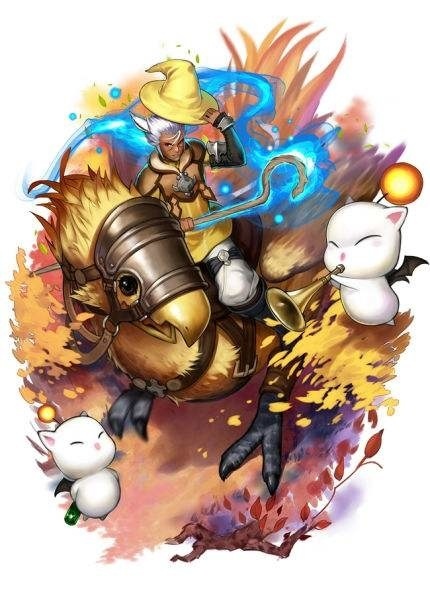 陆行鸟和莫古力:说说这两只贯穿ff历代的萌物