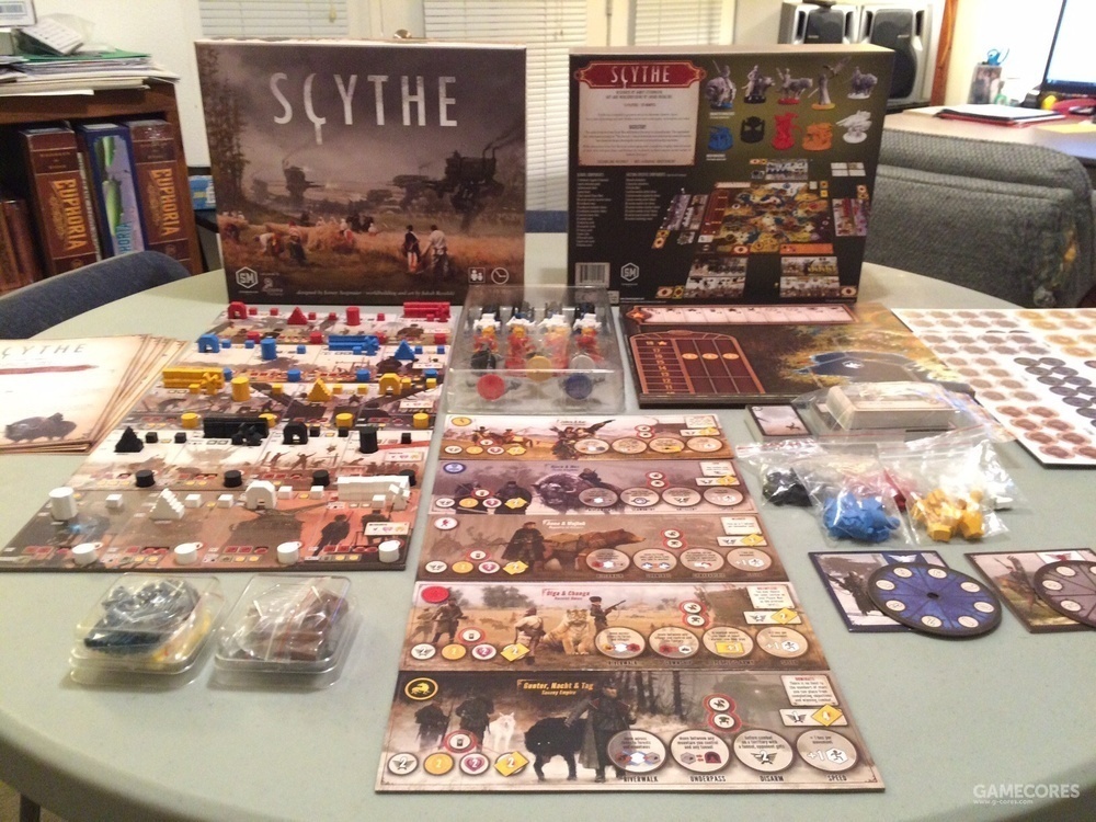 《战镰scythe》:一部有关钢铁与收割的桌上架空史诗