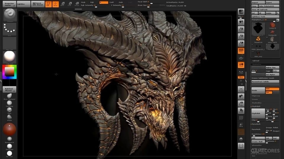 pbr简易流程分享之zbrush(上)
