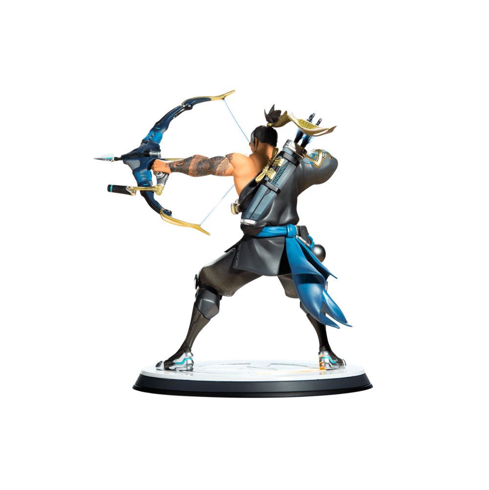 暴雪官方公布《守望先锋》半藏雕像