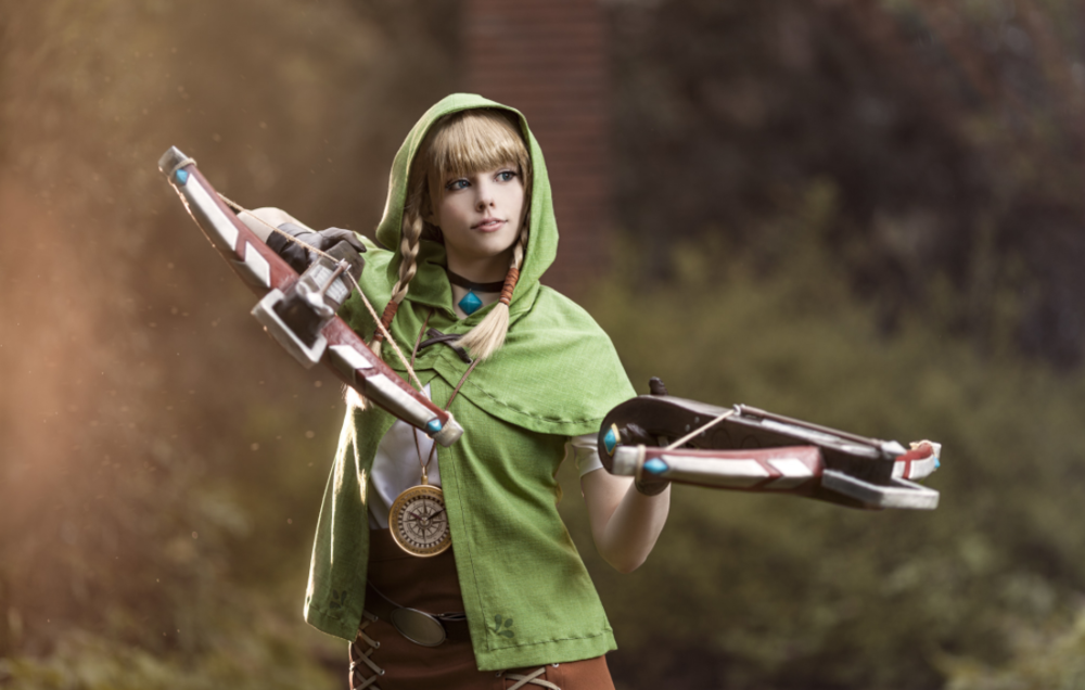 cos《塞尔达传说》中林克的女孩子总是那么好看
