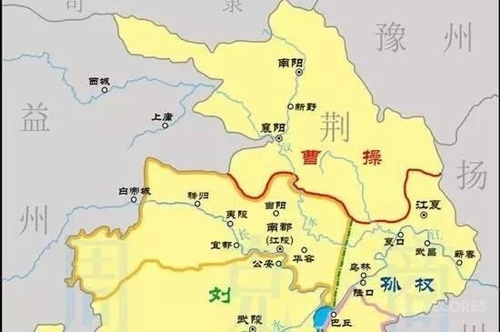 汉末荆州郡县地图图片