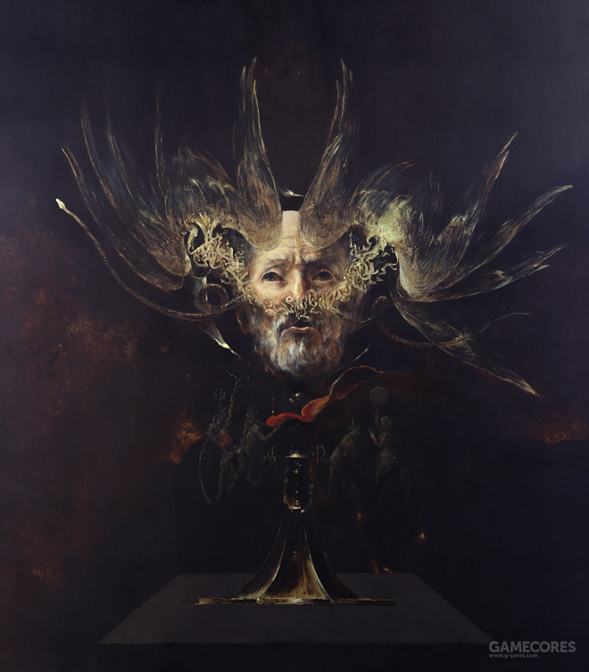 恶魔笔触 | denis forkas kostromitin的高古晦暗艺术