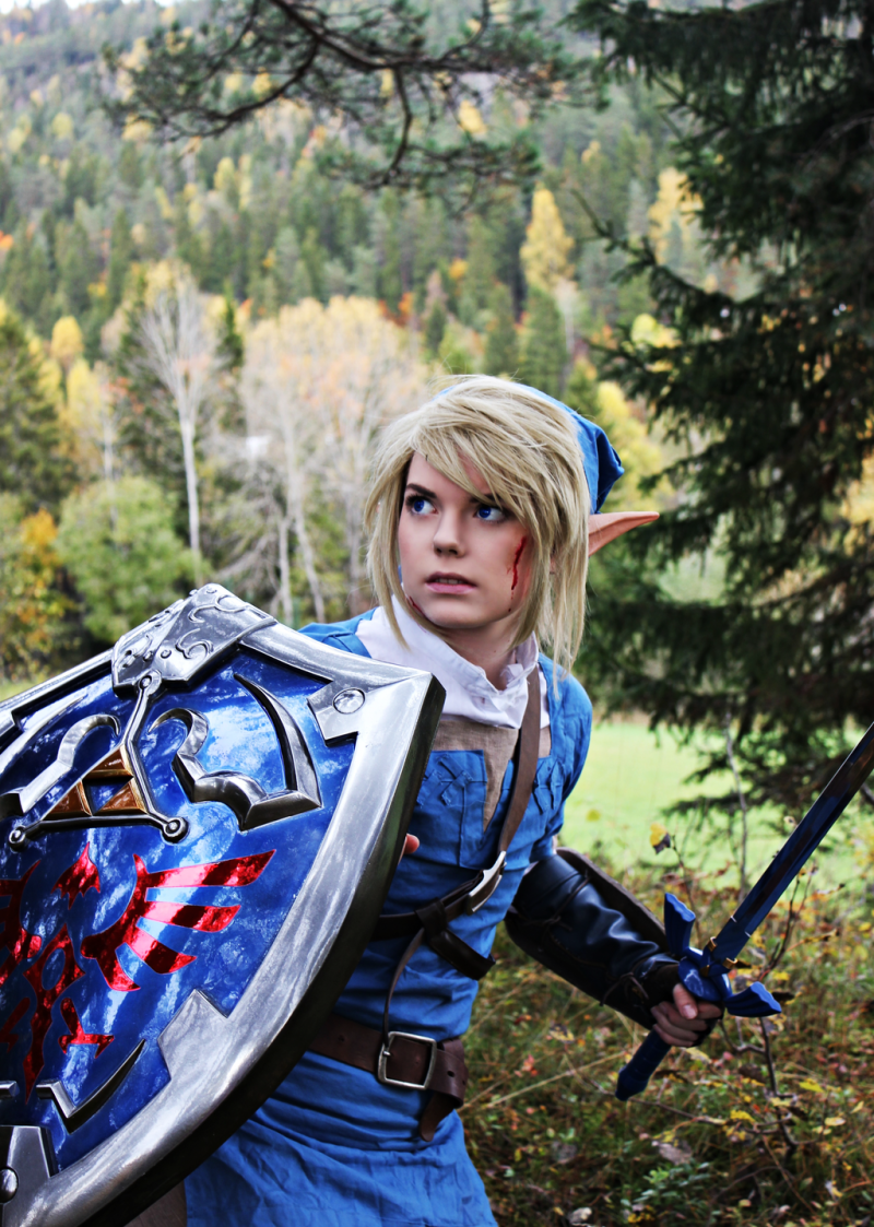 cos《塞尔达传说》中林克的女孩子总是那么好看