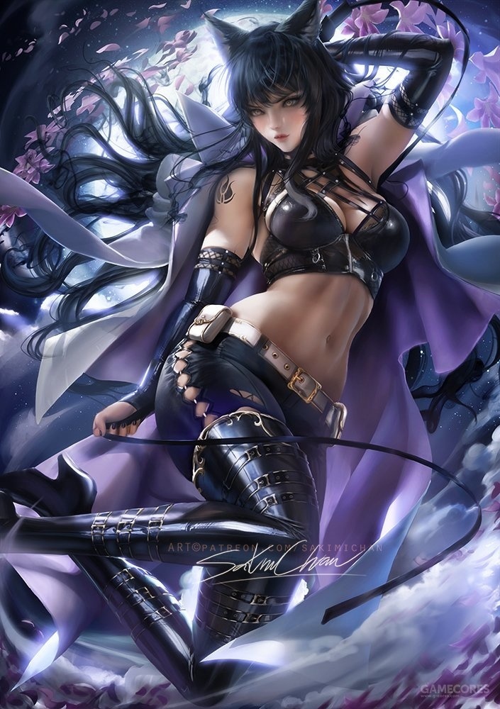 十分钟告诉你sakimi chan是如何画出库巴公主的