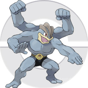 怪力——一个长有四只手的大壮宝可梦