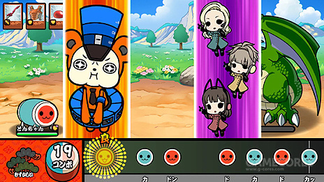 《太鼓达人 v版》收录乐曲及角色更新