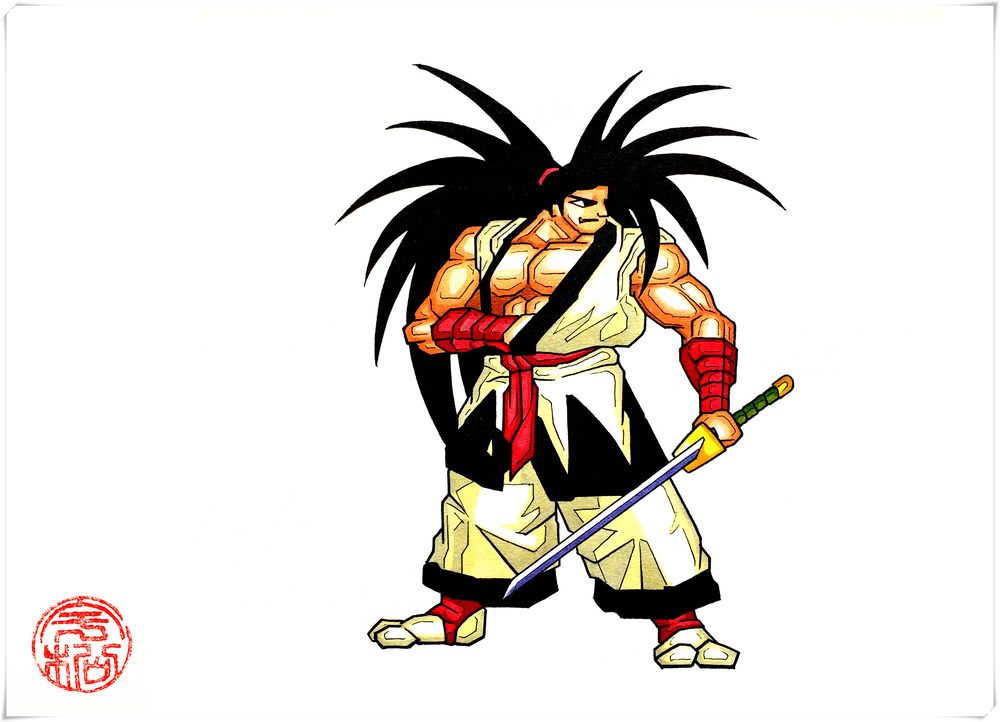 怀旧迎新《侍魂4-天草降临》全人物马克笔手绘(第二集完结)