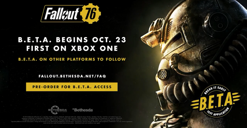 《辐射 76》公布游戏开场动画