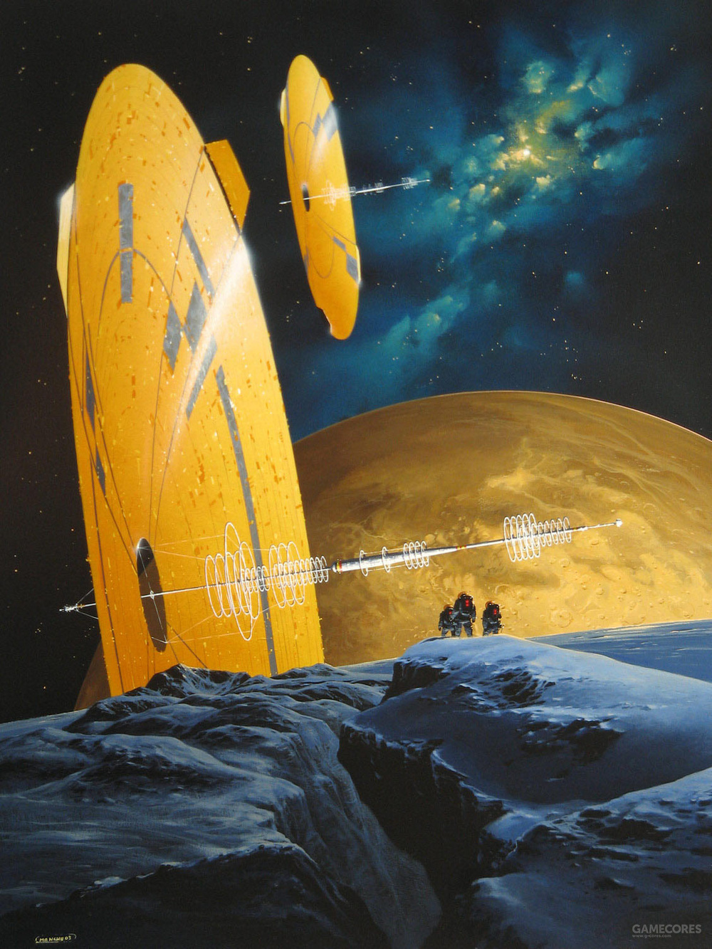 带你欣赏科幻"黄金时代"几位插画大师的作品