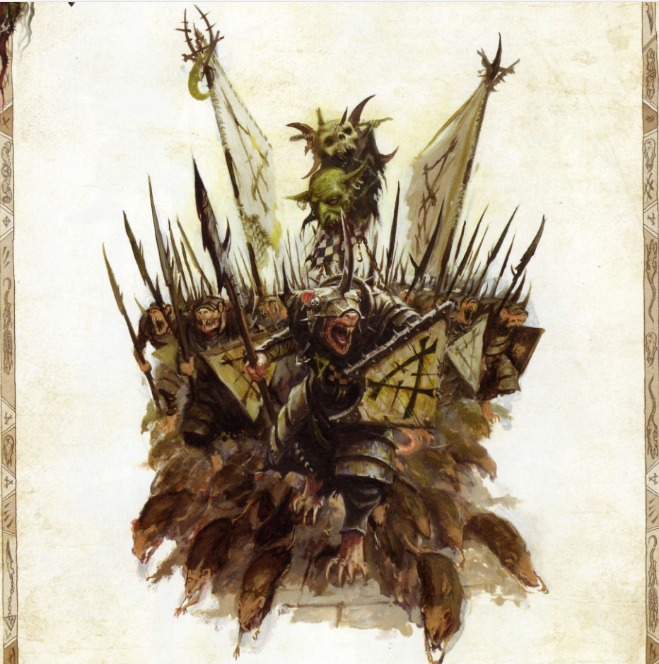 中古战锤里的鼠人 | 斯卡文魔鼠帝国