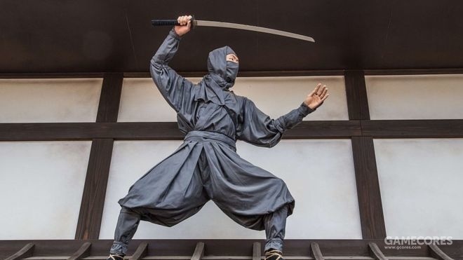 为宣传日本甲贺市,公务员打扮成忍者上班