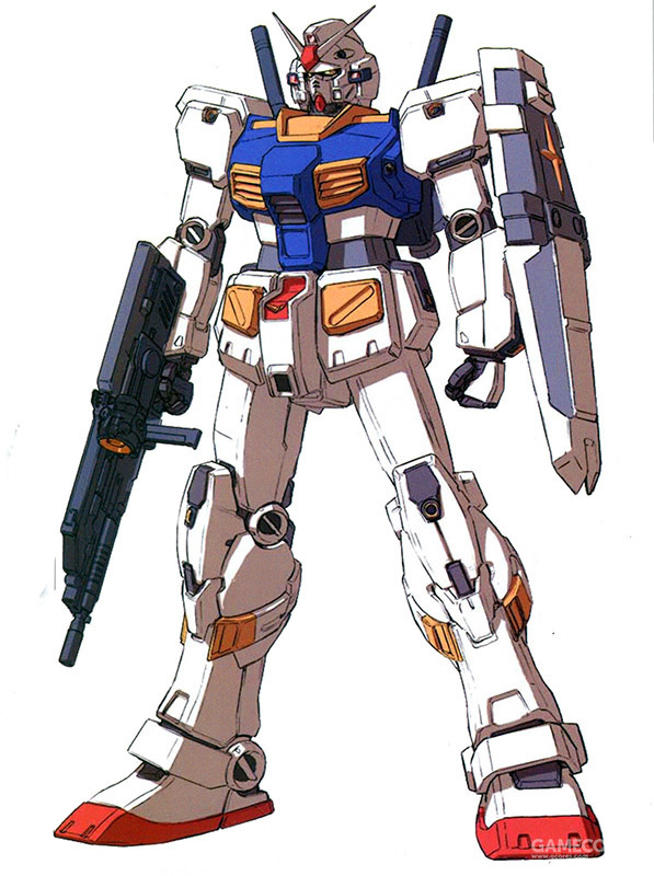      基础状态的rx-78-7.