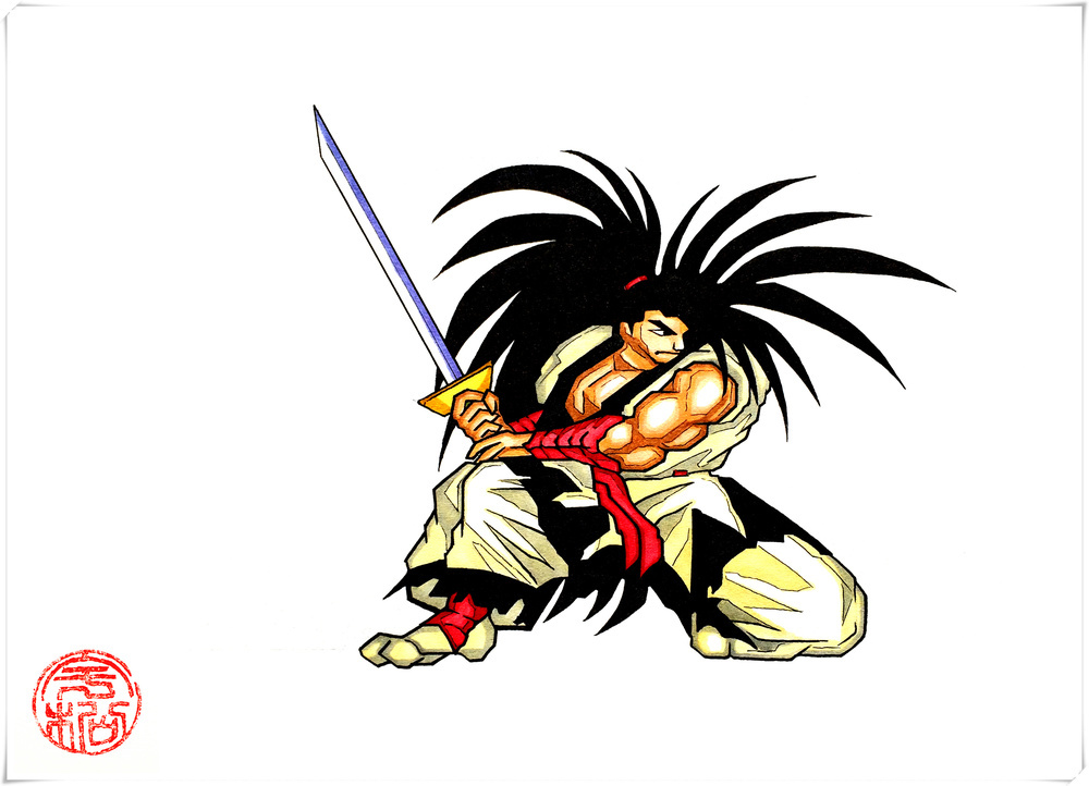 怀旧迎新《侍魂4-天草降临》全人物马克笔手绘(第二集完结)