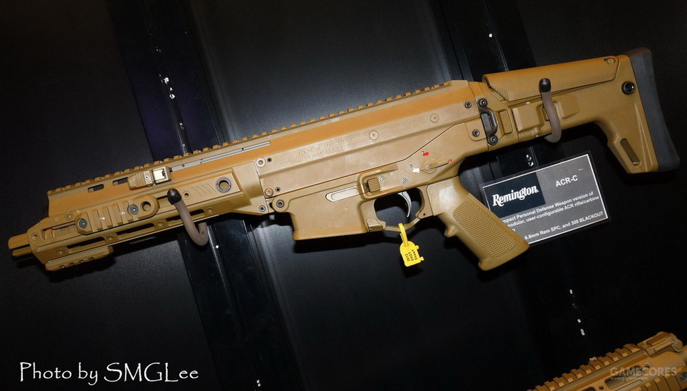 实际上bushmaster和remington的acr基本是同一样东西,不过宣传上一个