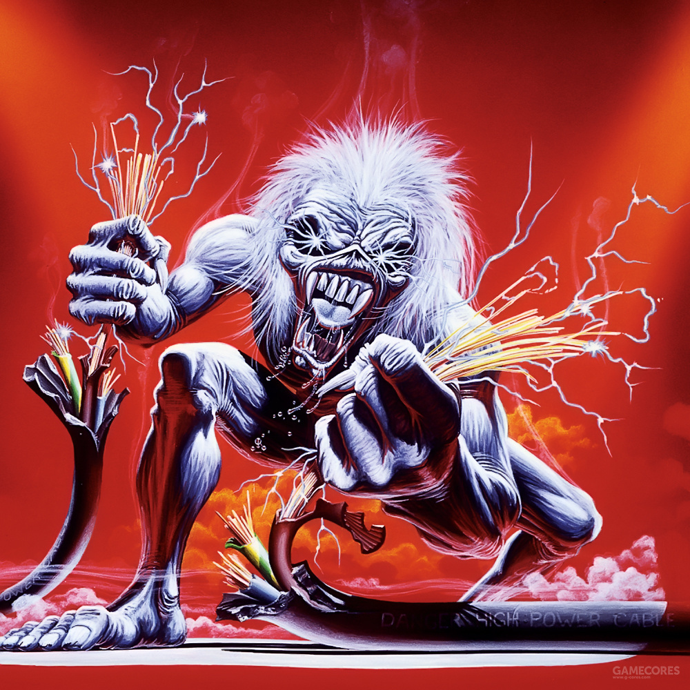 iron maiden乐队吉祥物"eddie"与绘制它的艺术家derek riggs