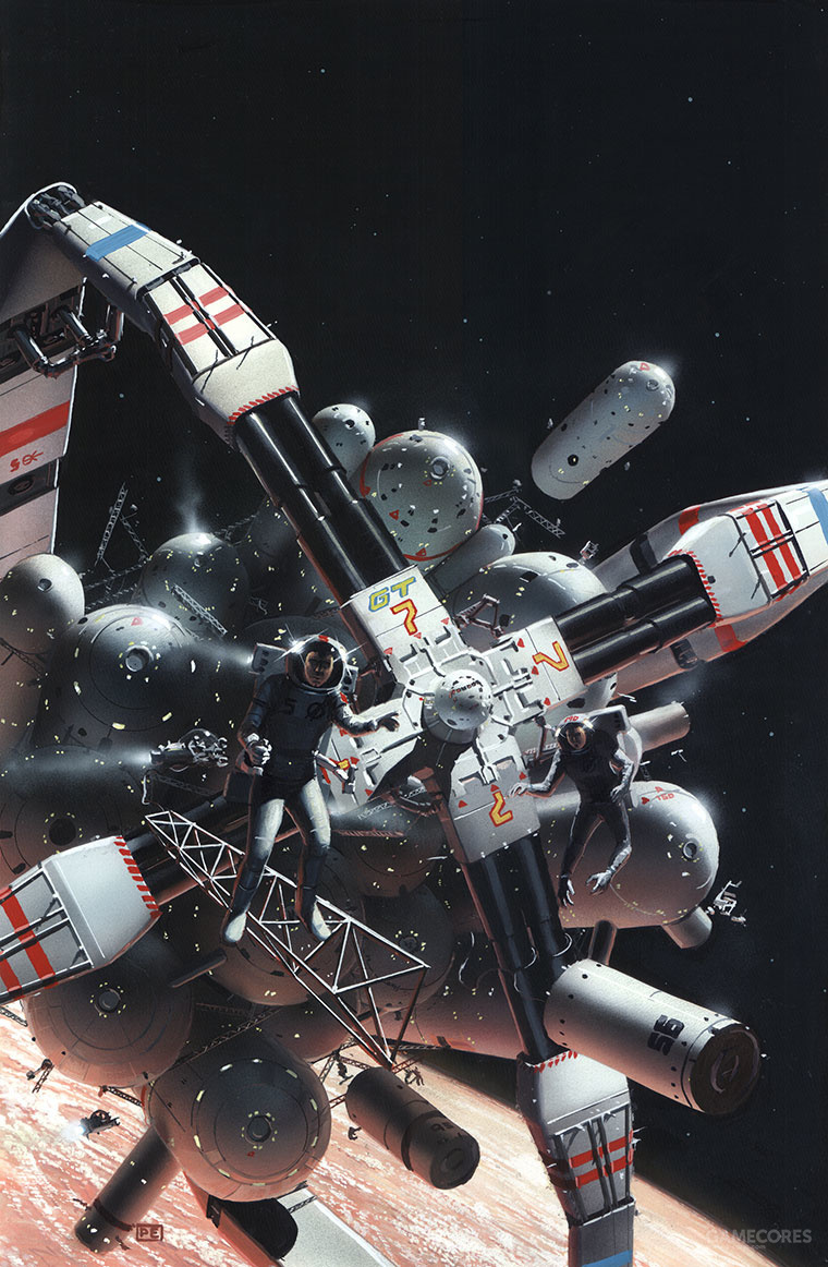 带你欣赏科幻"黄金时代"几位插画大师的作品