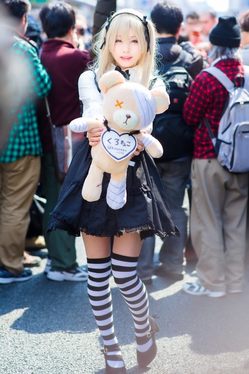 《少女与战车》岛田爱里寿,coser推特:@kuroneko_cos