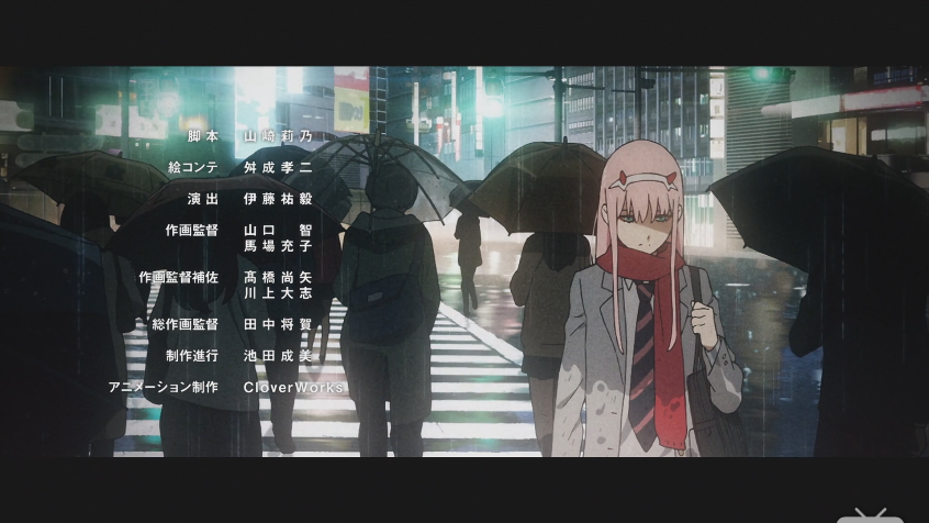 已完成瞎聊国家队darlinginthefranxxe16e17个人分析