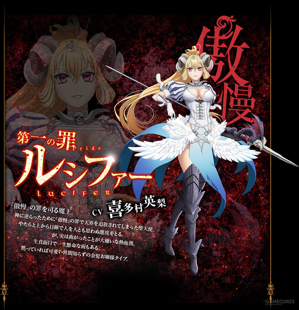 还记不住代表七大罪的魔王与七大罪的含义?