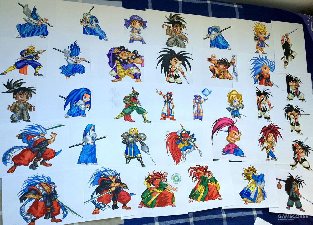 怀旧迎新《侍魂4-天草降临》全人物马克笔手绘(第二集完结)