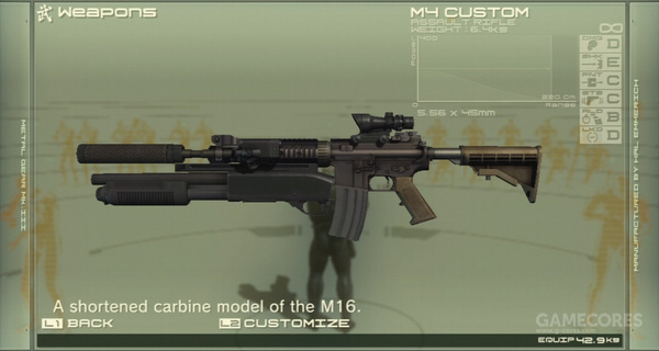 MGS系列轻武器资料大全:MGS4 | 机核