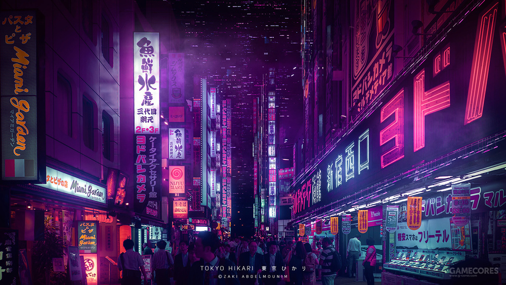 赛博朋克属于东京:在东京霓虹的光晕中迷路