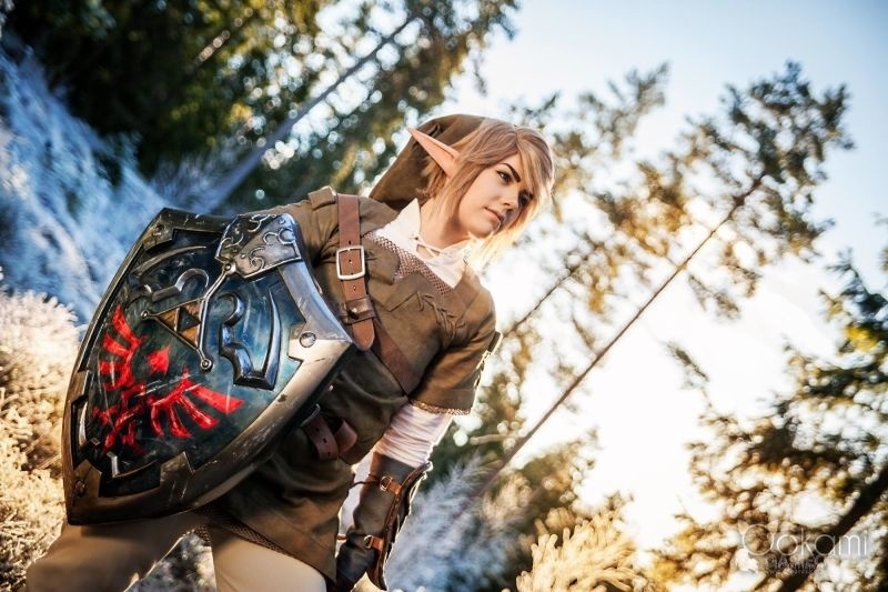 cos《塞尔达传说》中林克的女孩子总是那么好看