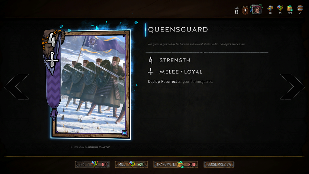 《昆特牌》国际服测试版本下的游戏分析与部分阵营初窥(二)