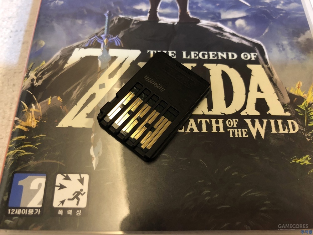 欧洲库存?《塞尔达传说:旷野之息》韩国版卡带出现包装和质量问题
