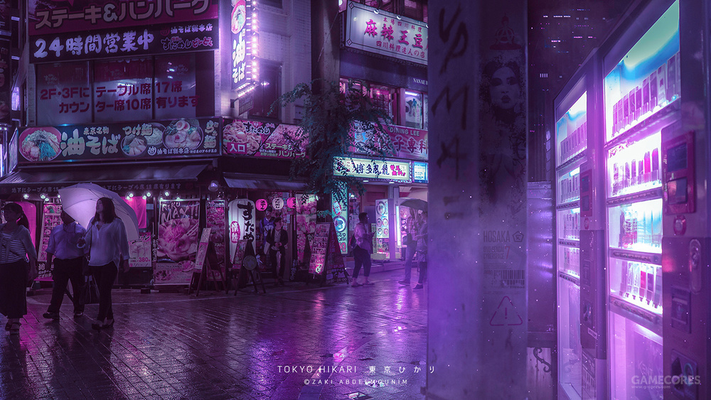 赛博朋克属于东京:在东京霓虹的光晕中迷路