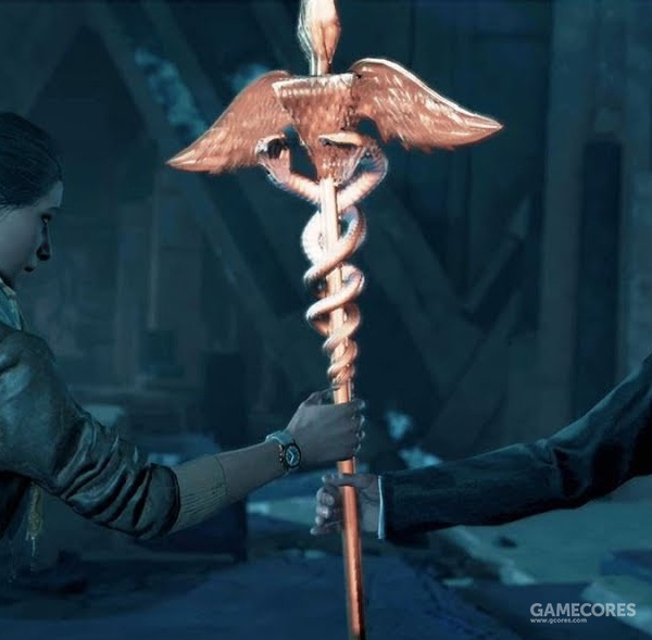 刺客信条中出现的这支杖就是属于赫尔墨斯的