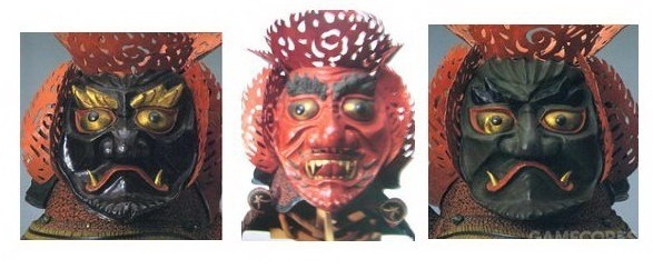 三宝荒神兜 细节部分:如来荒神,麁乱荒