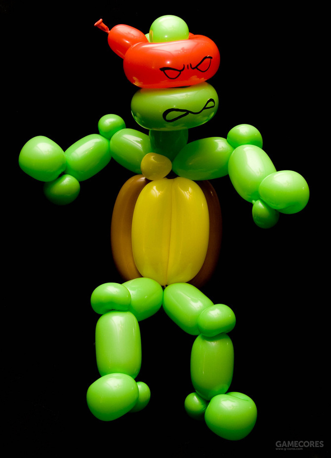 你能认得出来这几个用气球捏的角色么