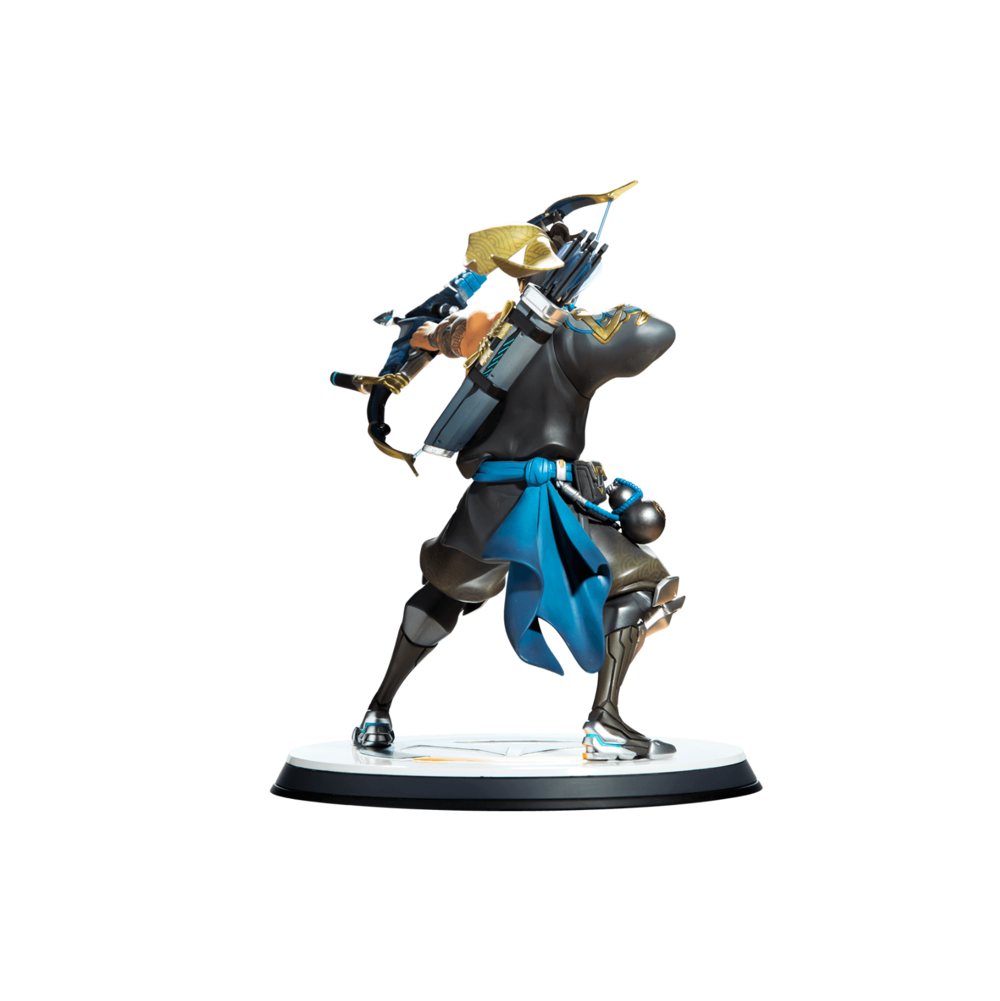 暴雪官方公布《守望先锋》半藏雕像